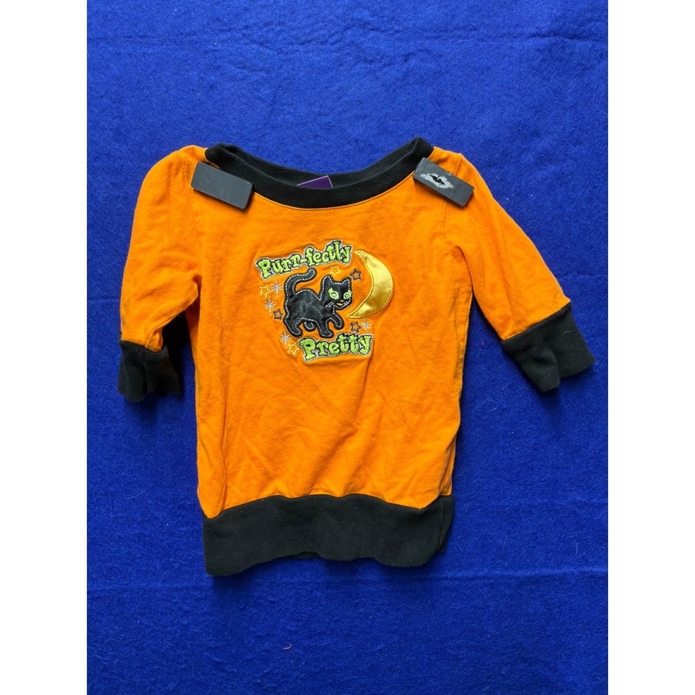 Halloween Baby Small Wonders Long Sleeve Shirt 18 Months Orange